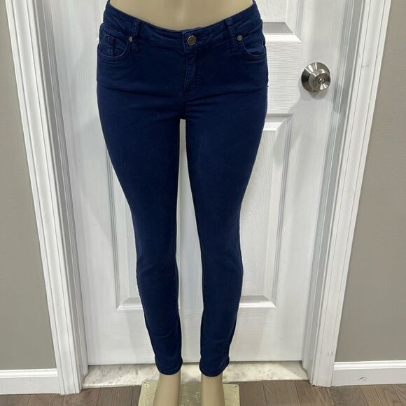 JOIE SKINNY MID-RISE DARK BLUE - Picture 1 of 10